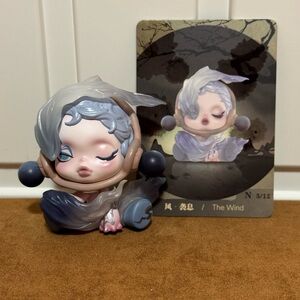 POPMART Skull Panda the Ink Plum Blossom figurine